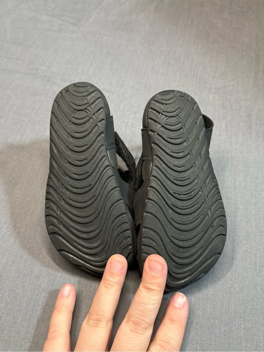 Nike Black Kids Closed-Toe Water Sandals